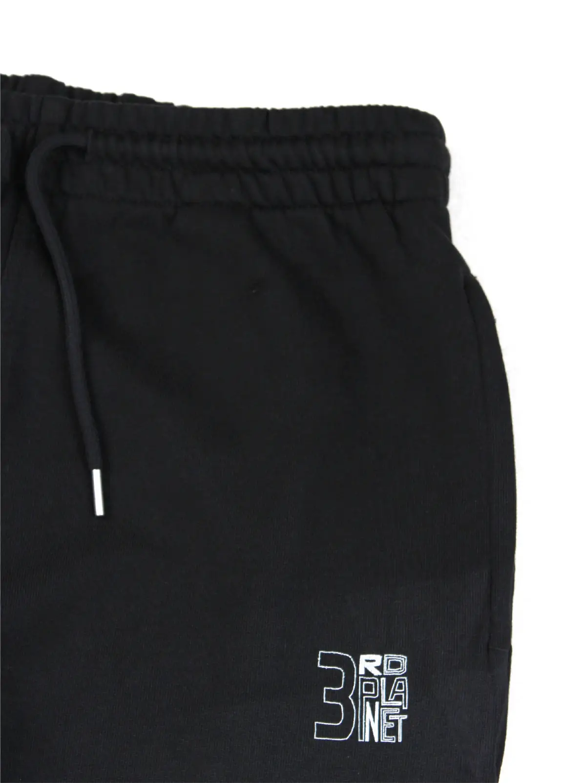 Side and back panel pockets on the 3rd Planet Classic Joggers Black.