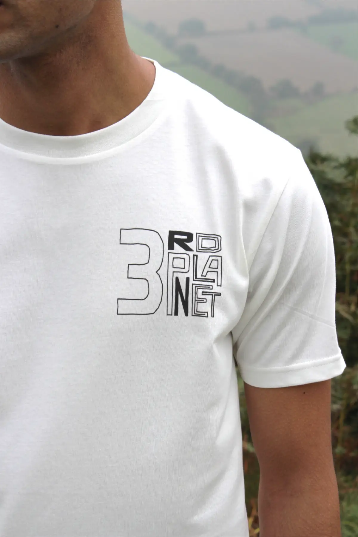 Signature Logo White Organic Cotton T-shirt