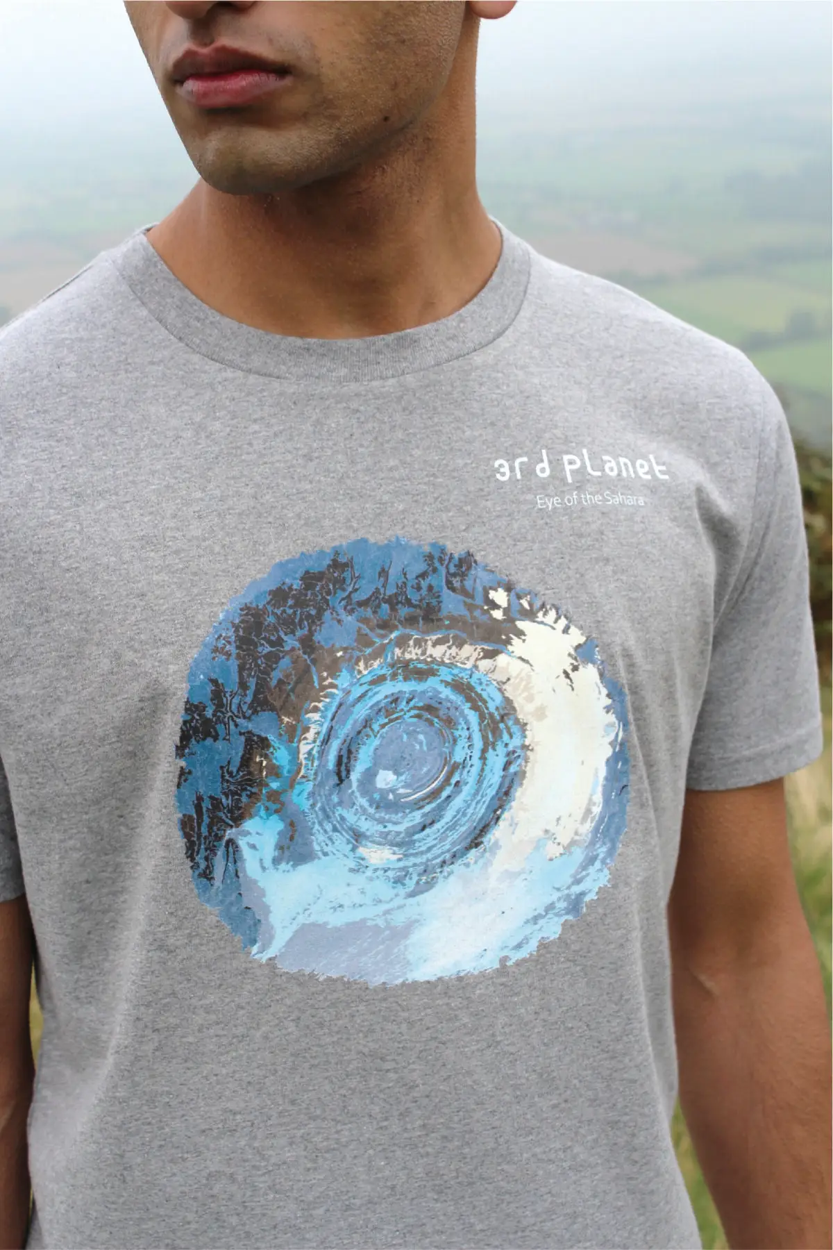 Eye of the Sahara Blue T-shirt