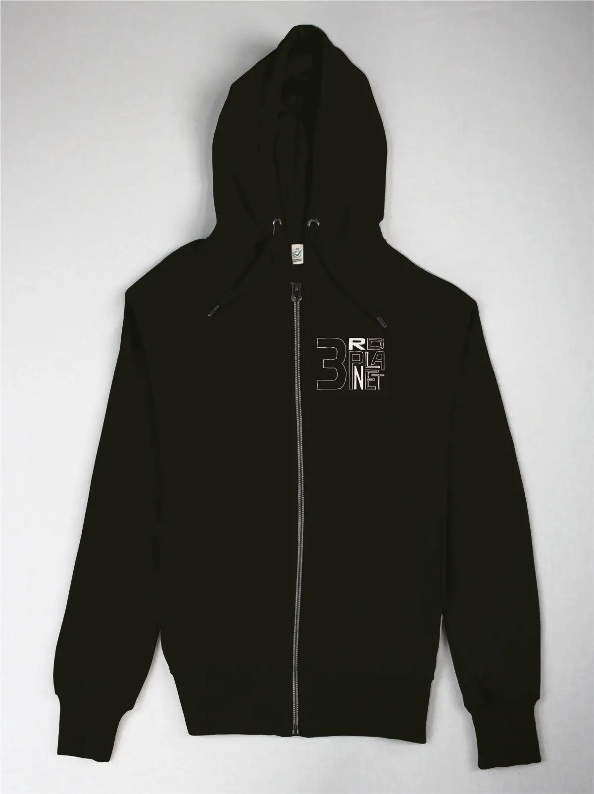 ZIP UO HOODIE BLACK