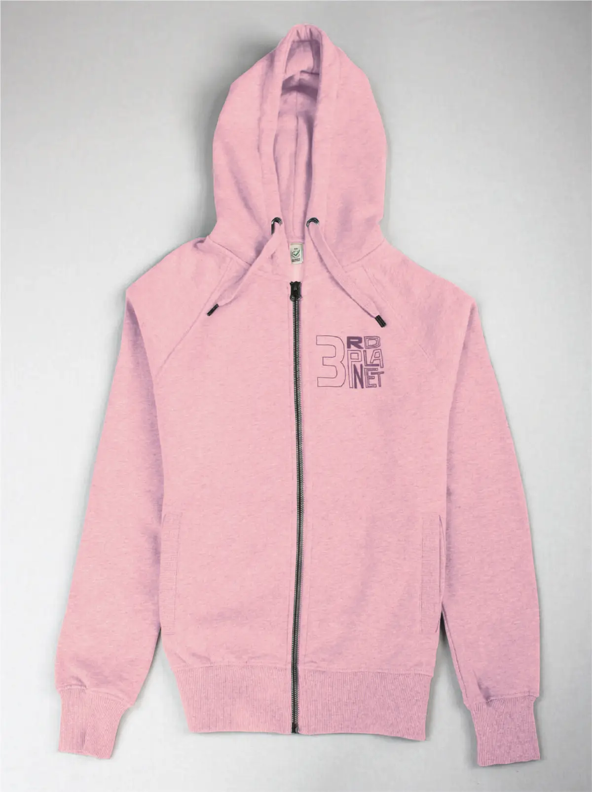 ZIP UP HOODIE PINK