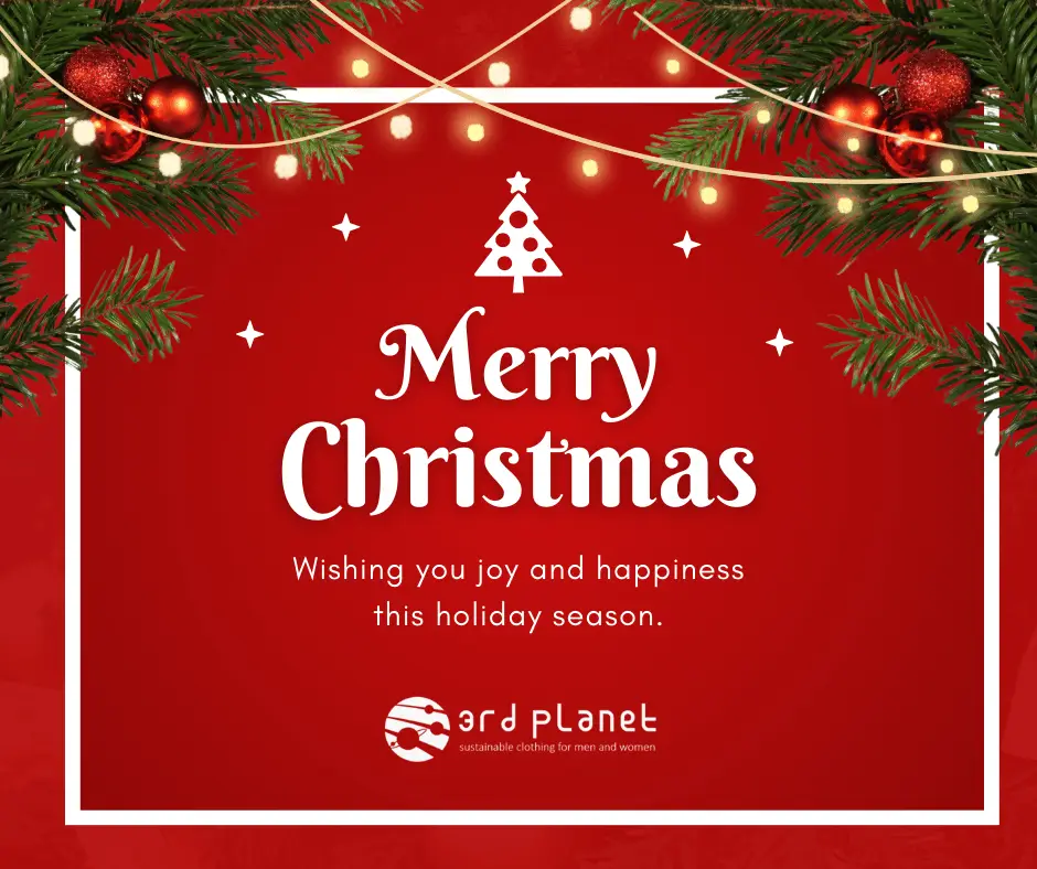 3rd Planet Red Modern Merry Christmas Facebook Post (1)